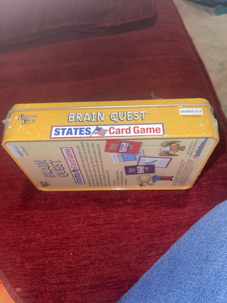 Brain Quest Game Elementary Grade 1-6 Learning Board Game Fun