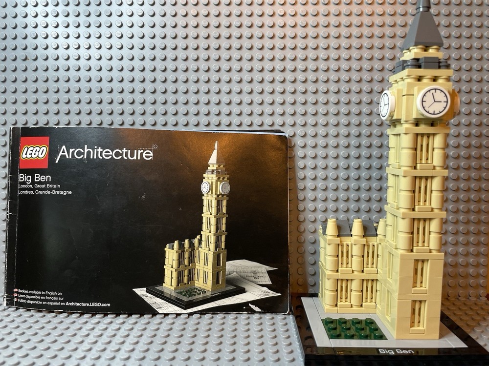 LEGO Architecture Big Ben 21013 Building Set Pre-Owned