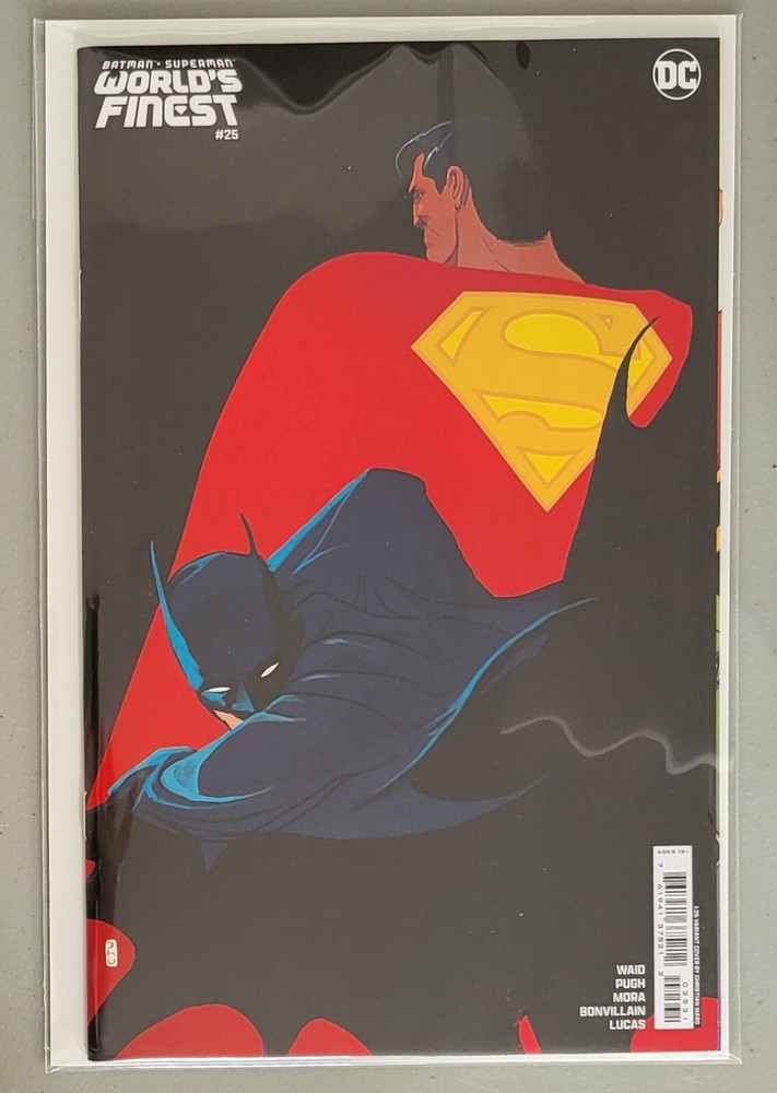 Batman/Superman World's Finest #25 C, 1:25 Ward Incentive Variant, NM/Better