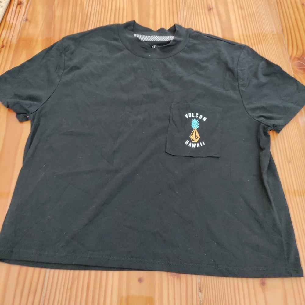 volcom black t-shirt sz m (8)
