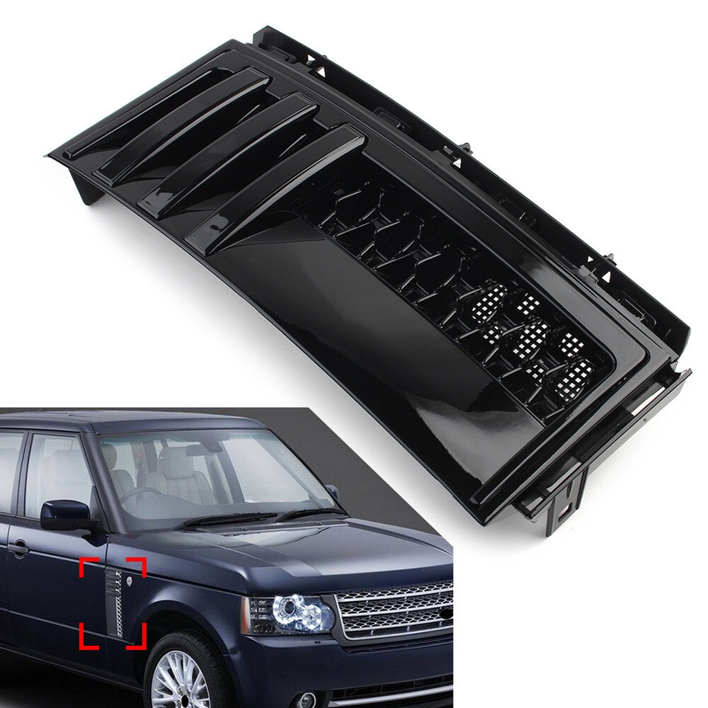 1x Right Side Fender Vent Grille For Land Rover Range Rover L322 2002-2012 Black
