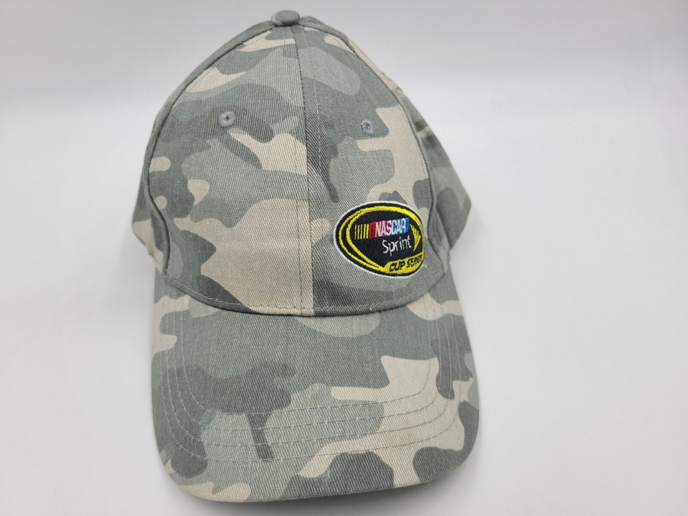 NASCAR Sprint Cup Camo Adjustable Hat for Men and Women in Green