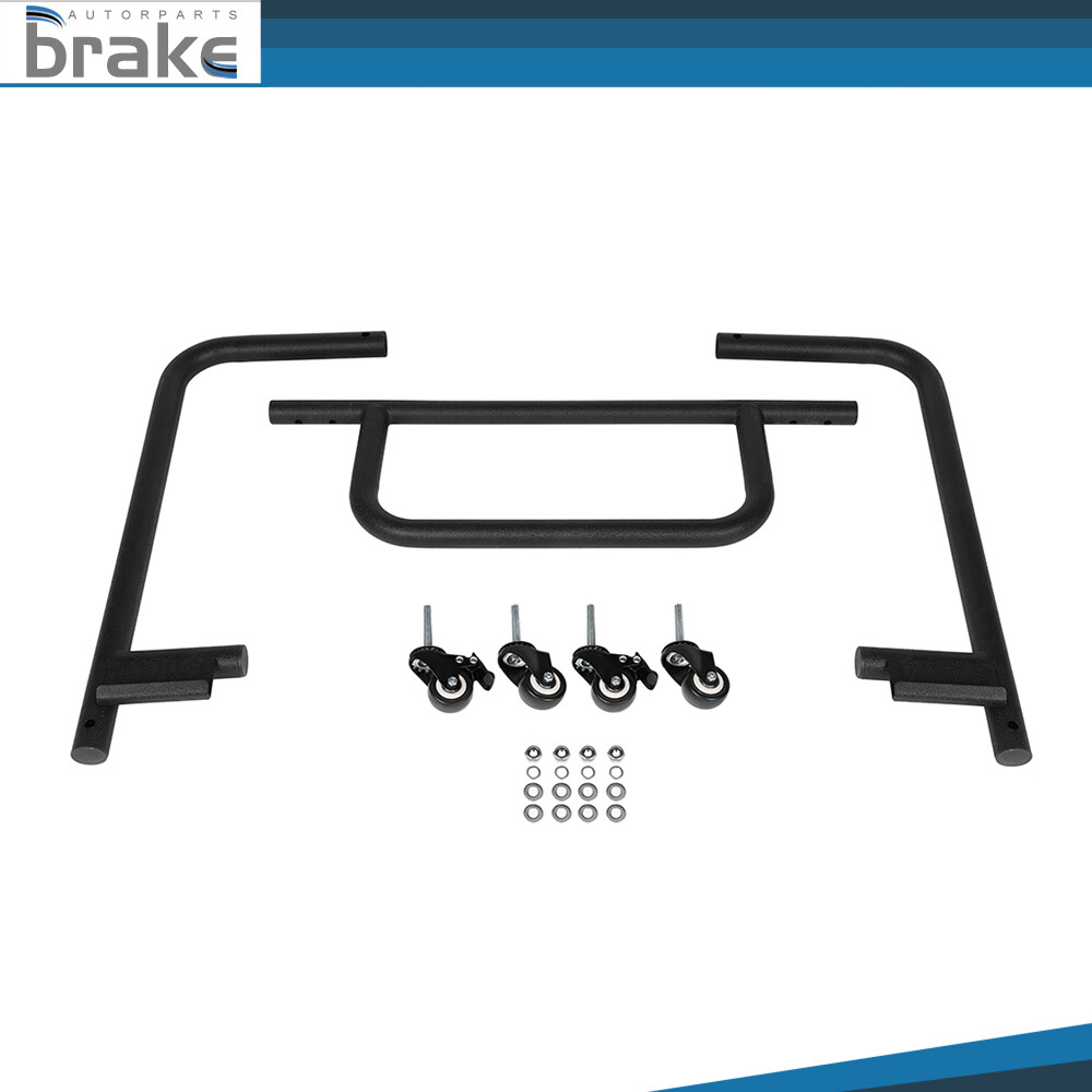 Hard Top Carrier Storage Cart Rack Sliding For Jeep Wrangler JK JL TJ YJ 87-19