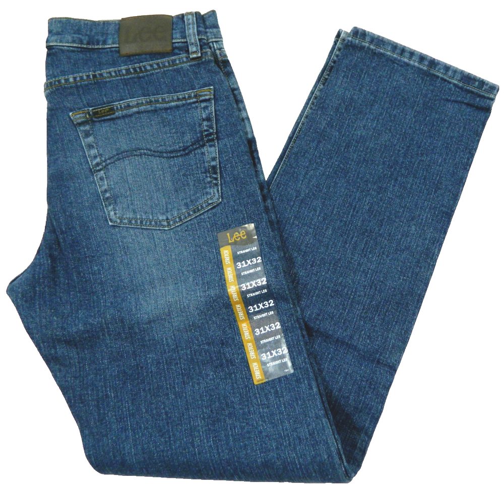 Men's Lee Patriot Regular Straight Jeans Size 31x32 Premium Tag