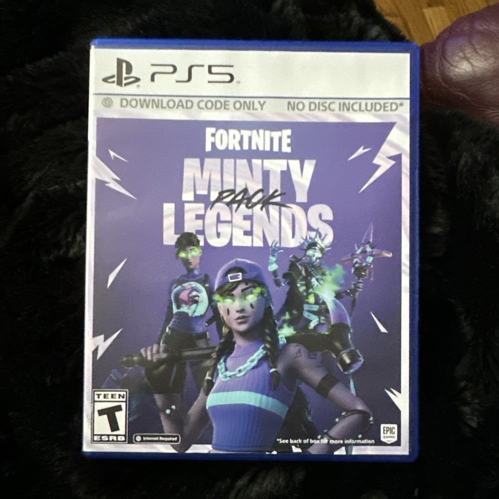 Fortnite Minty Legends Pack (Sony PlayStation 5, 2021) NO CODE