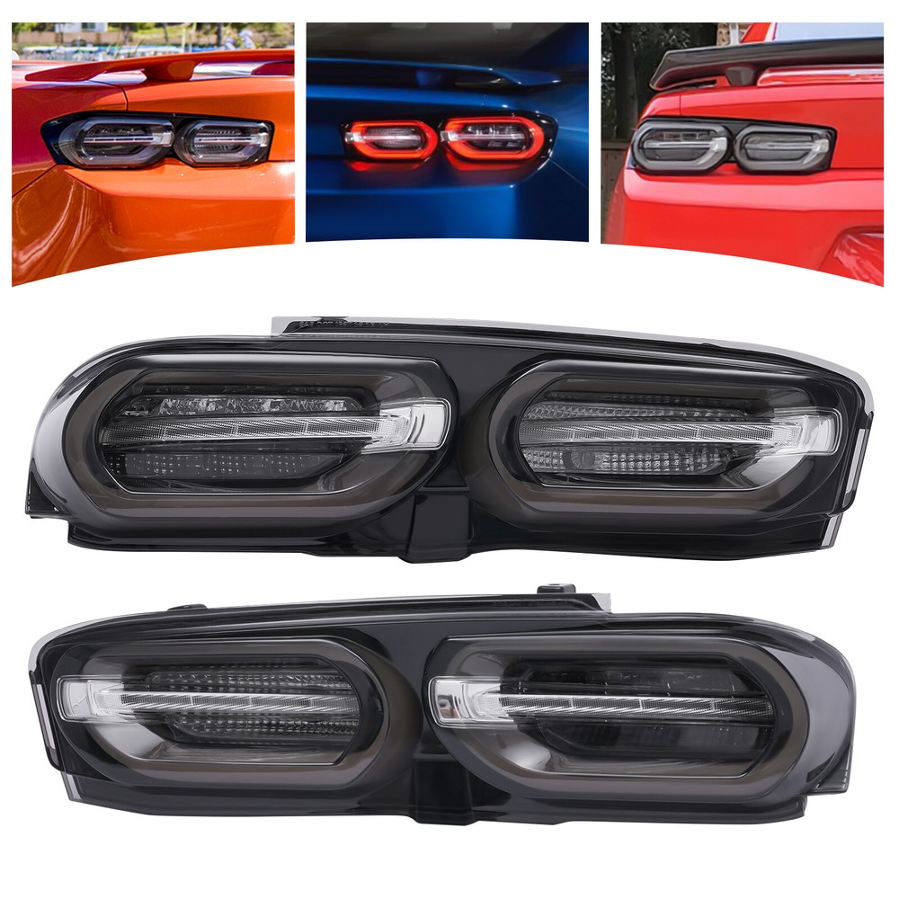 FIT 2019 2020 2021 Chevy Camaro Left Driver+Right Passenger Side Tail Lights New