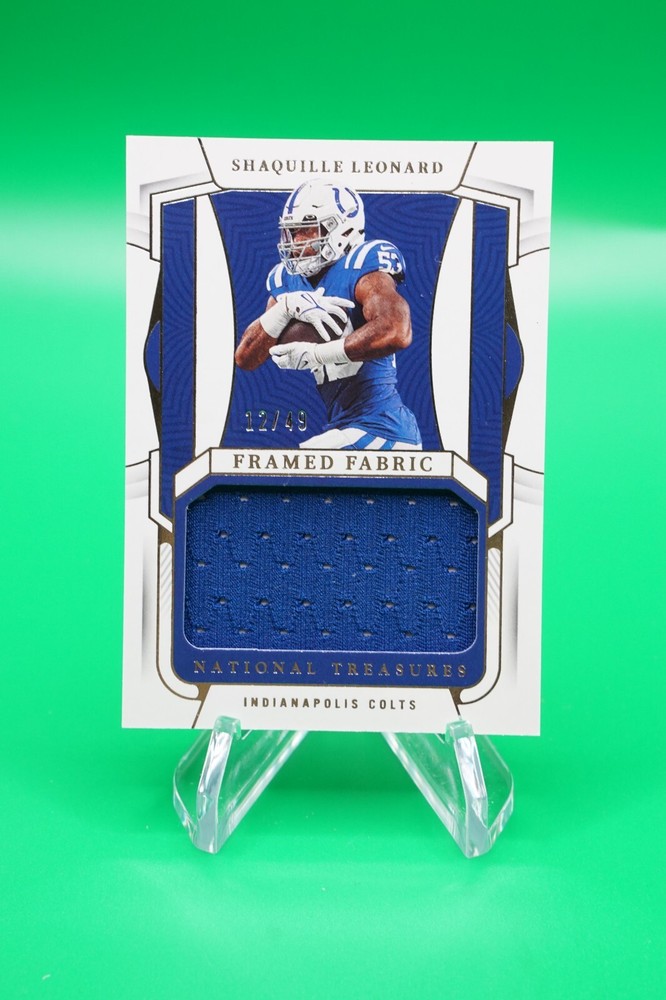 2022 National Treasures Framed Fabric SP /49 #11 Shaquil Barrett MF8
