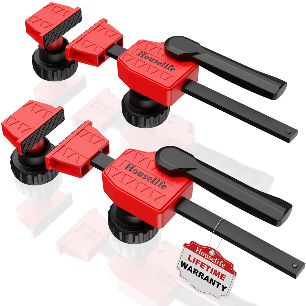 2 Pack 3/4 inch Bench Dog Clamp Dog Hole Clamp Quick Clamp for Woodworking