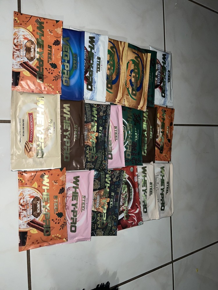 20 Steel Supplemented Protein Packs