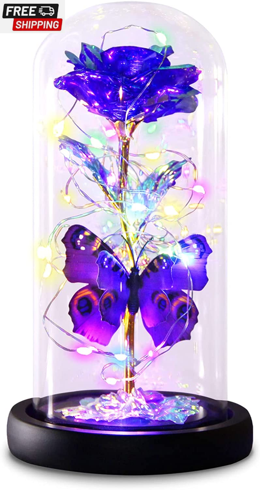 Valentines Rose Gifts for Her Thanksgiving Christmas Flower Gifts for Women, Gal