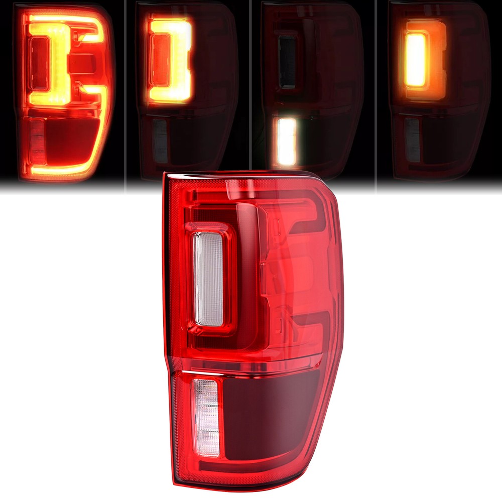 Right LED Tail Light For Ford Ranger 2019-2023 Brake Lamp W/Blind Spot Model