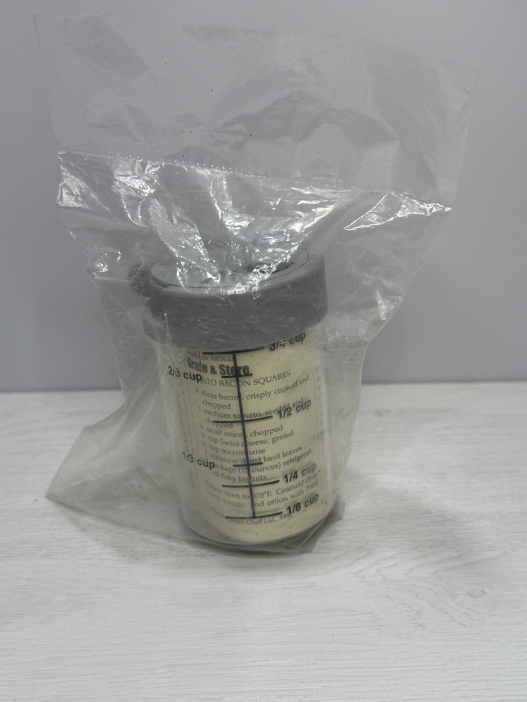 Pampered Chef Retired Grate & Store 1278 for Cheese Grater New Sealed  