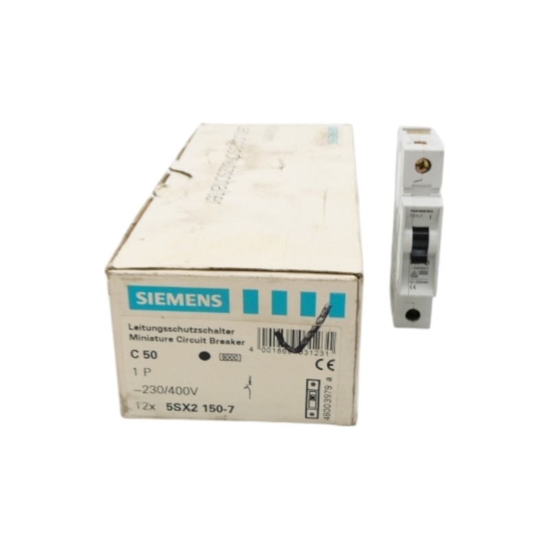 Siemens 5Sx2150-7 230/400V (Pkg Of 12) Nsmp