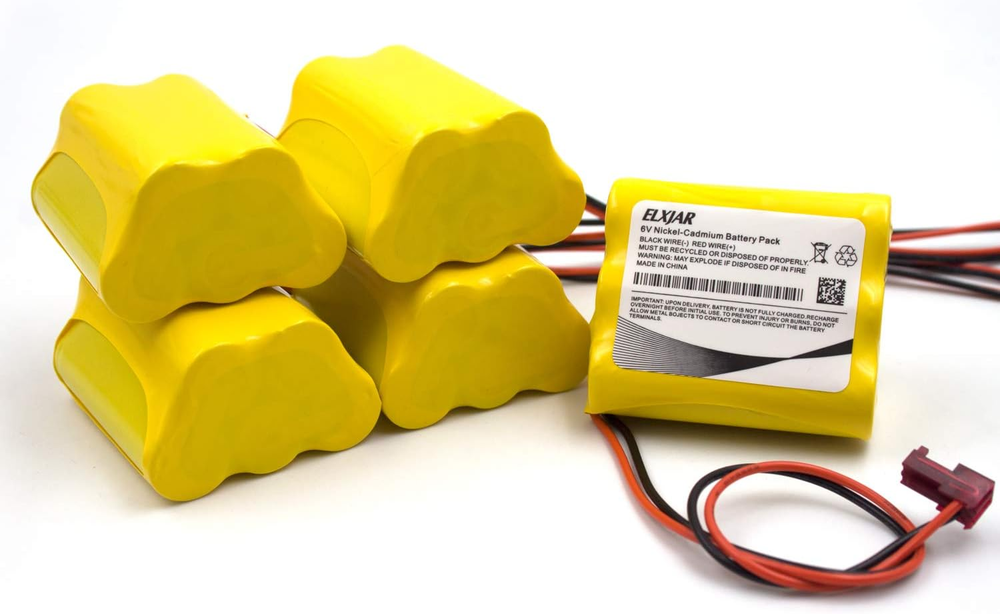 (5-Pack) 6V AA Ni-Cd Battery Pack for Sure-Lite 026-149, SL026-149, S/L 026-149,