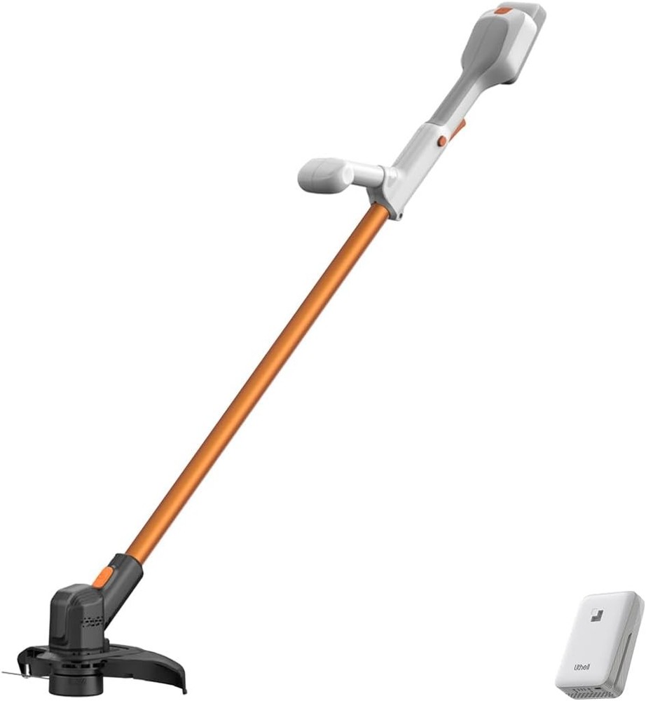 20V Cordless String Trimmer Weed Wacker Edger with 10-Inch Cut and 2.0Ah Battery