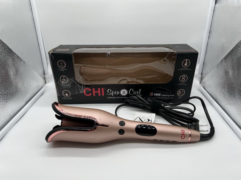 CHI Spin N Curl Special Edition Rose Gold Hair Curler 1