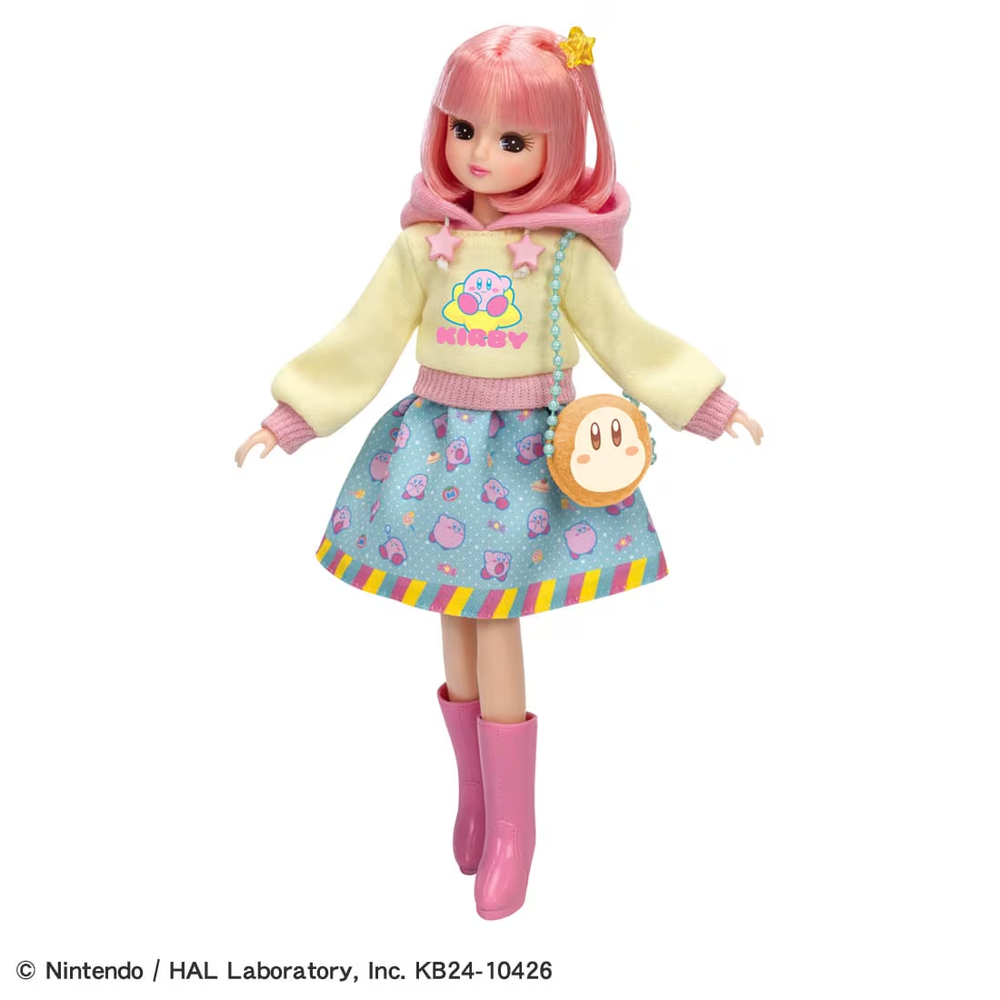 Preorder 2024 Kirby Dream Land x Licca-chan Takara Tomy Japan Figure-image