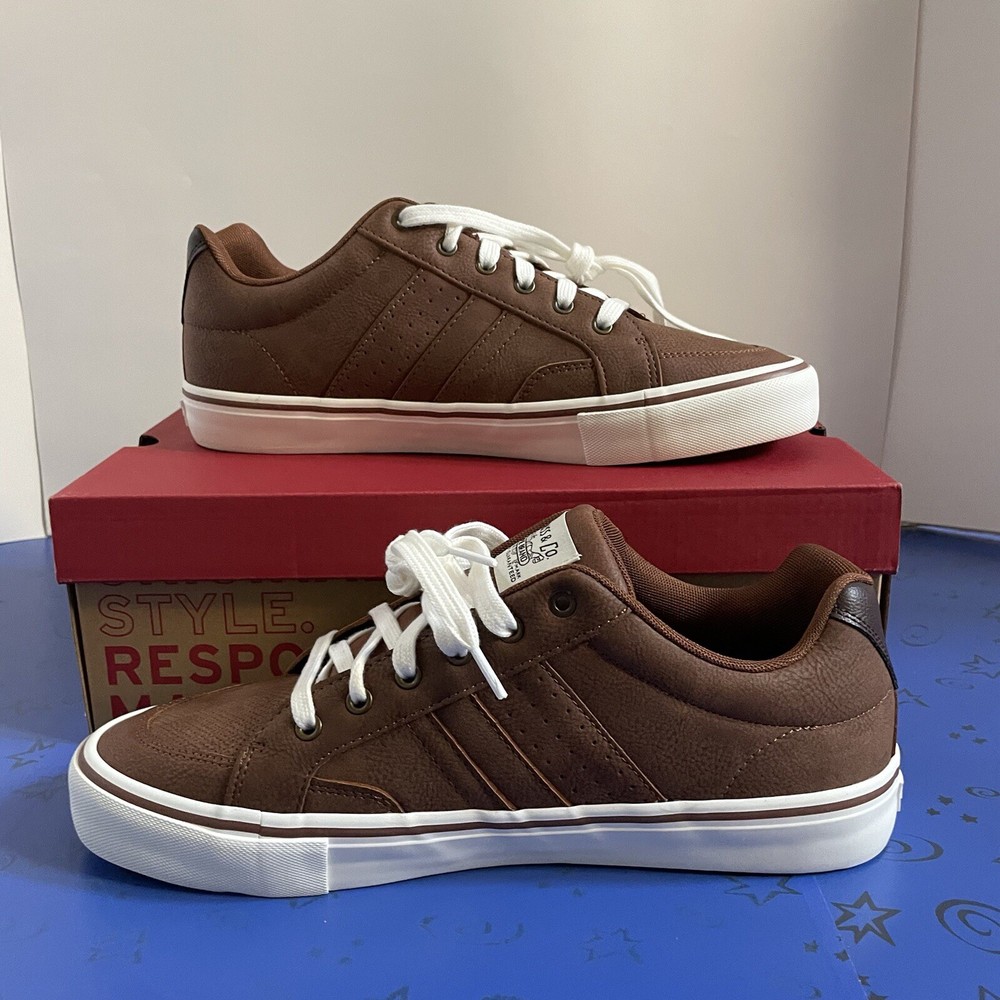 Levi’s Avery Men’s Shoes Sneakers Size 9.5 M Tan/Brown New With Box