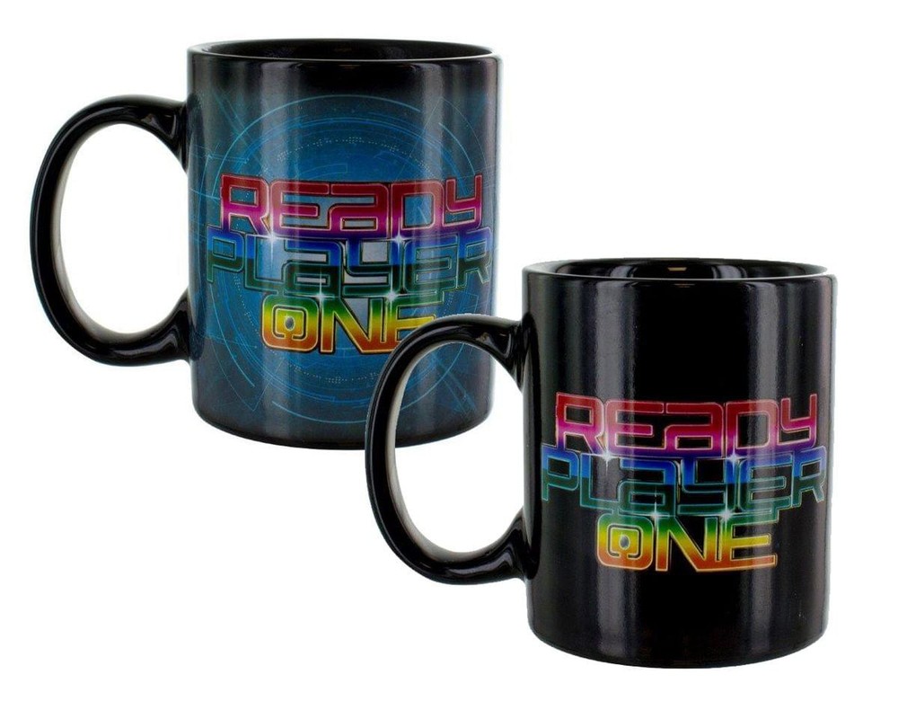Ready Player One Color-Changing Magic Mug with Iconic 80s Design