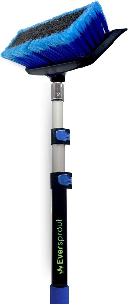 5-to-12 Ft Car Brush with Rubber Bumper