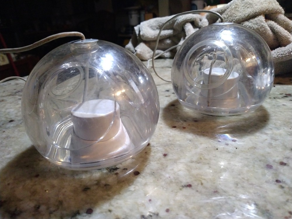 Clear dome speakers