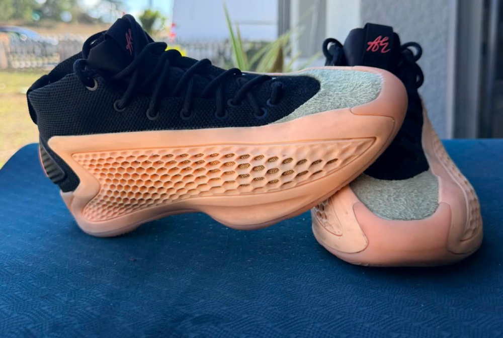 GS Size 4y- Adidas Anthony Edwards AE1 J “With Love”