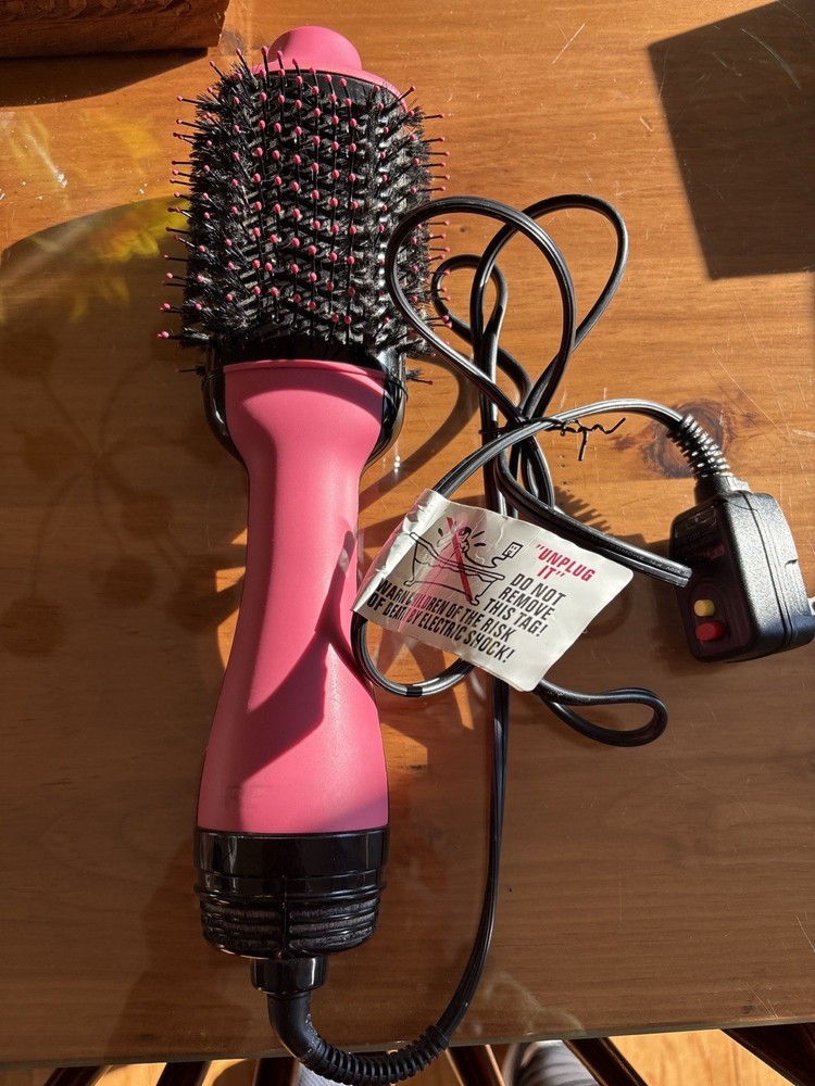 Revlon One-Step Hot Air Brush Dryer Volumizer Pink RVDR5222 Tested