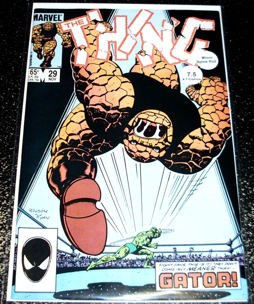 Thing 29 (7.5) 1st Print 1985 Marvel Comics - Flat Rate Shipping