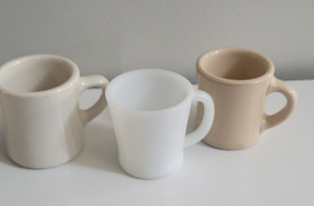 Ultima China Victor Heavy Glass Mugs for Coffee Milk Restaurant Ware