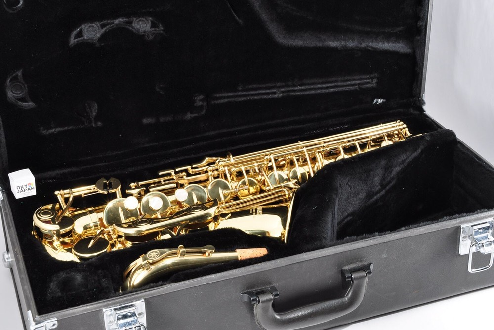 Yamaha YAS-24Ⅱ Alto Saxophone Made In Japan w/Hardcase Used From Japan #012821
