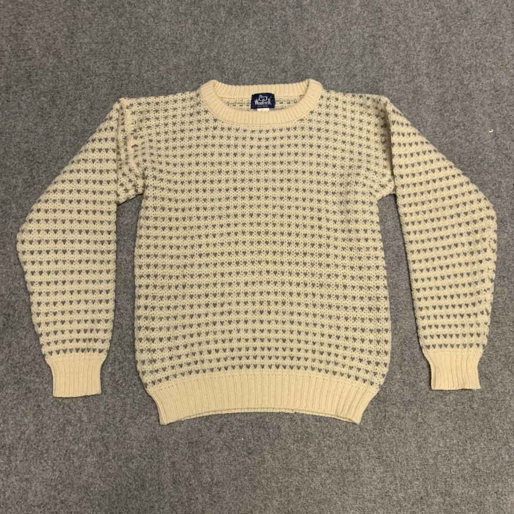 Vintage Woolrich Sweater Mens Large L Crewneck Wool Knit