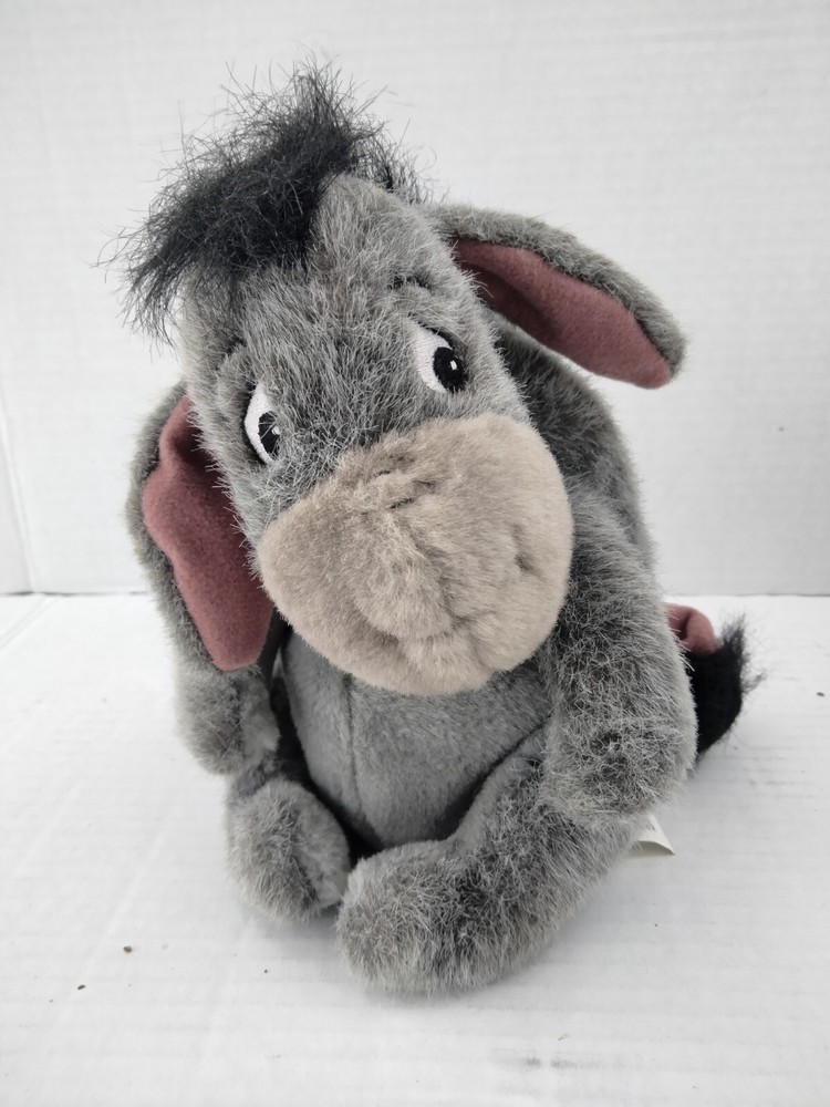 Disney Eeyore Plush with Removable Tail 7 Inch Pooh Bean Bag