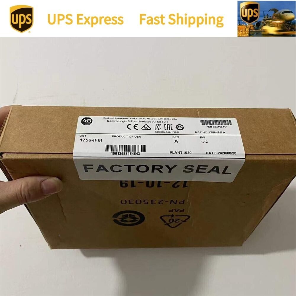 1756-IF6I New Factory Sealed AB 1 YEAR WARRANTY FAST DELIVERY 1PCS VERY GOOD-image