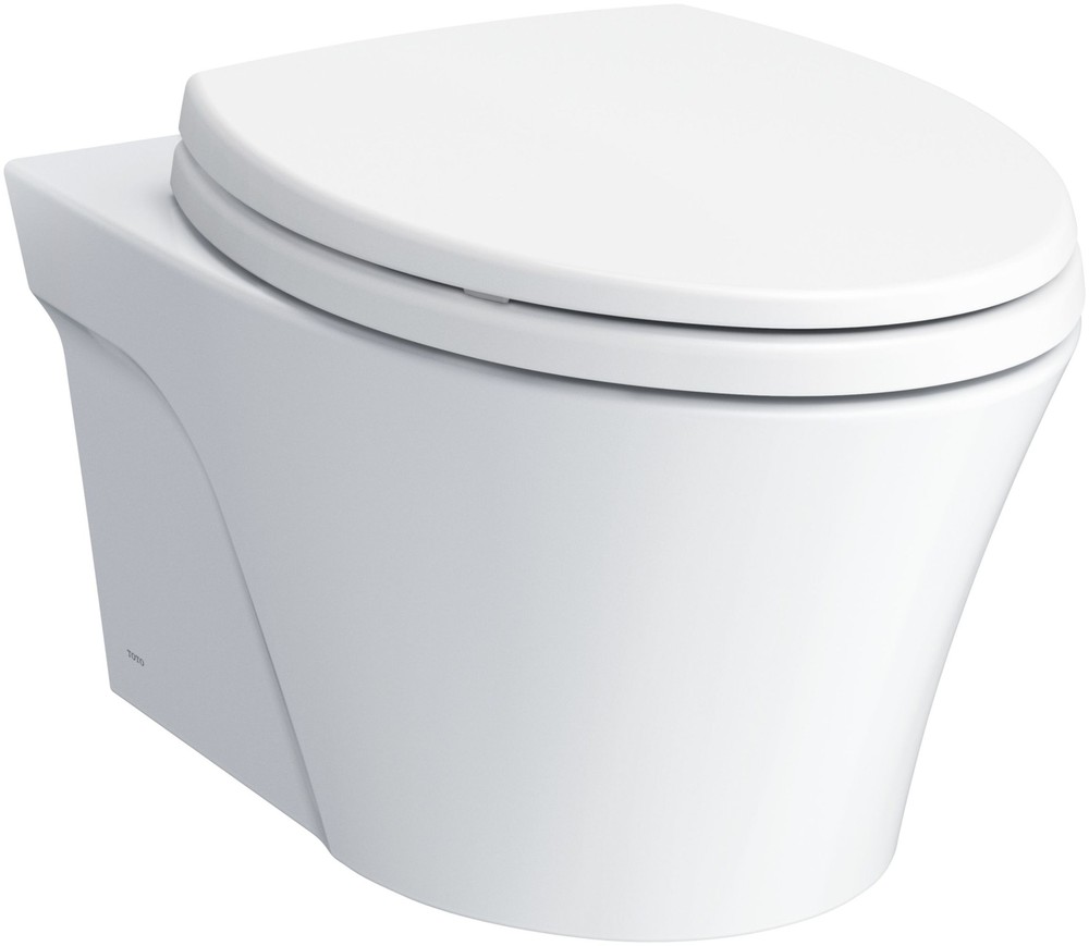 TOTO CT426CFGT40 AP Wall Mounted Elongated Chair Height Toilet - White