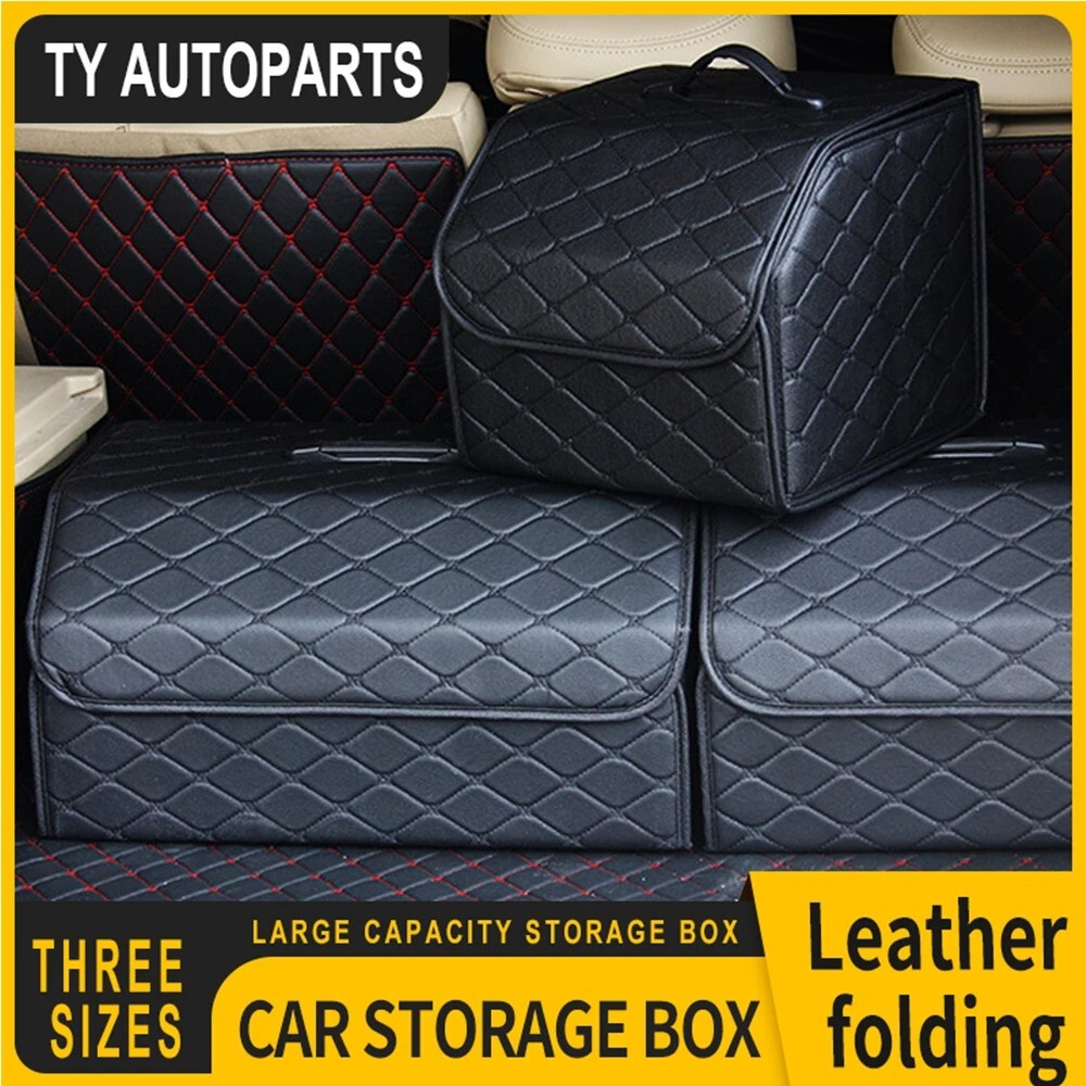 Foldable Car Trunk Organizer Storage Box for SUV Truck RV