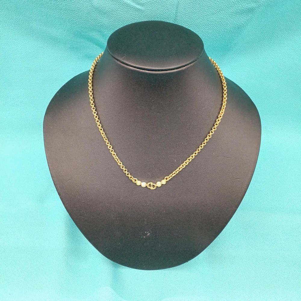 Y0708 Christian Dior Necklace C.