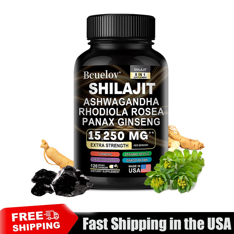 Shilajit Multivitamin Turmeric, Ashwagandha, Ginger, Cordyceps Mushrooms - US