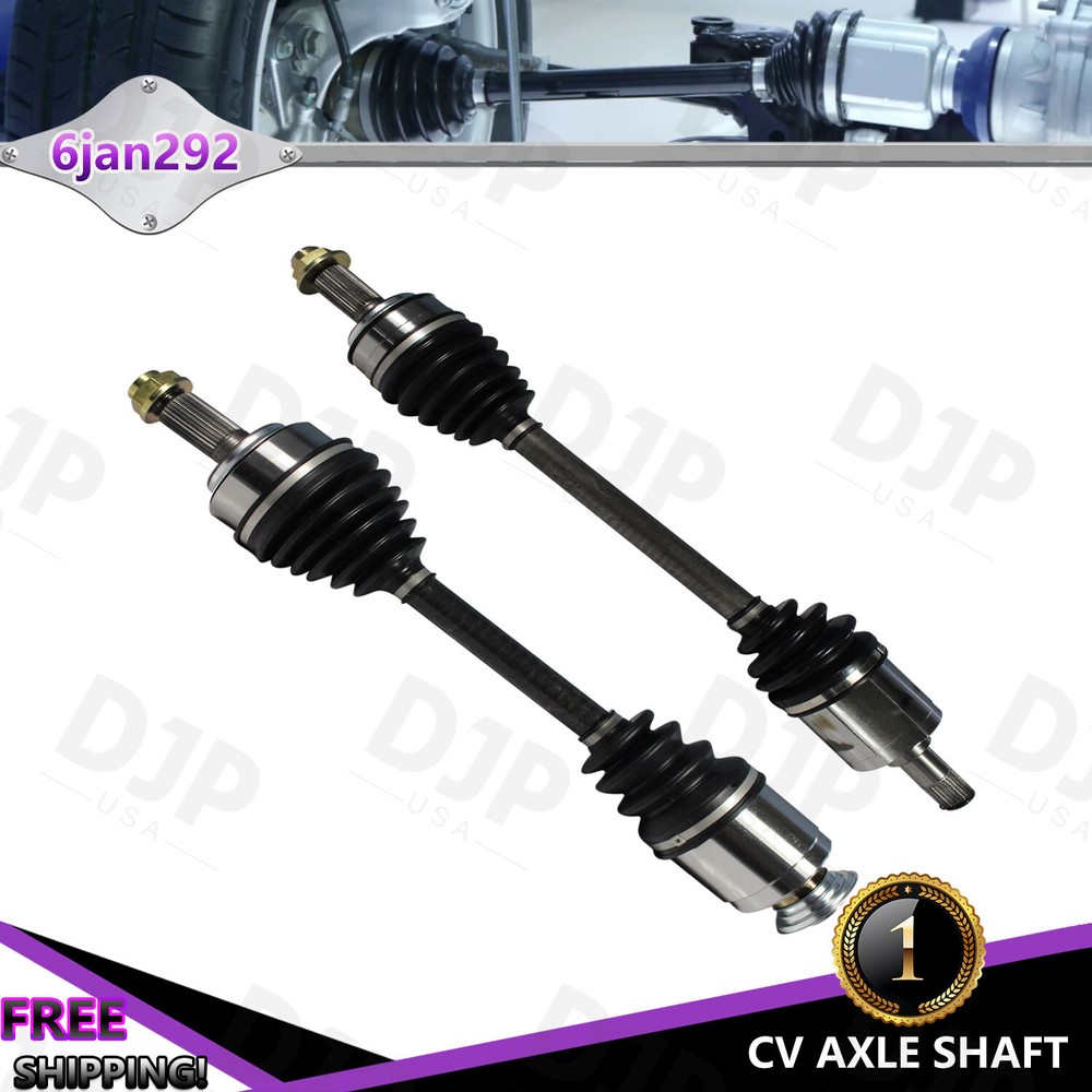 Honda CR-V 2.4L 2012-2014 Front CV Axle Shaft Pair Driver & Passenger Side