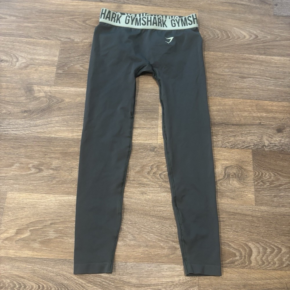 Gymshark High-Rise Sculpt Seamless Leggings in Green Size Medium