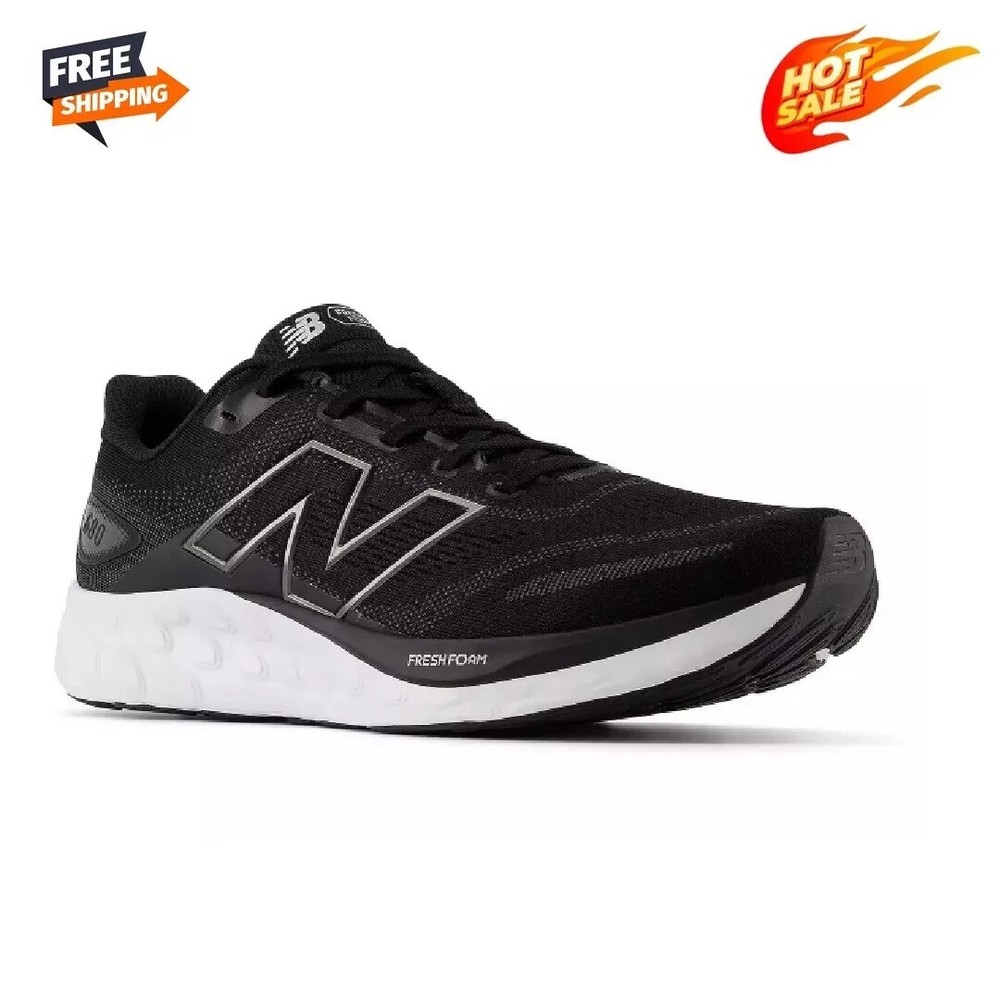 [HOT SALE] New Balance Men's Fresh Foam 680 v8 Running Shoes D- Black