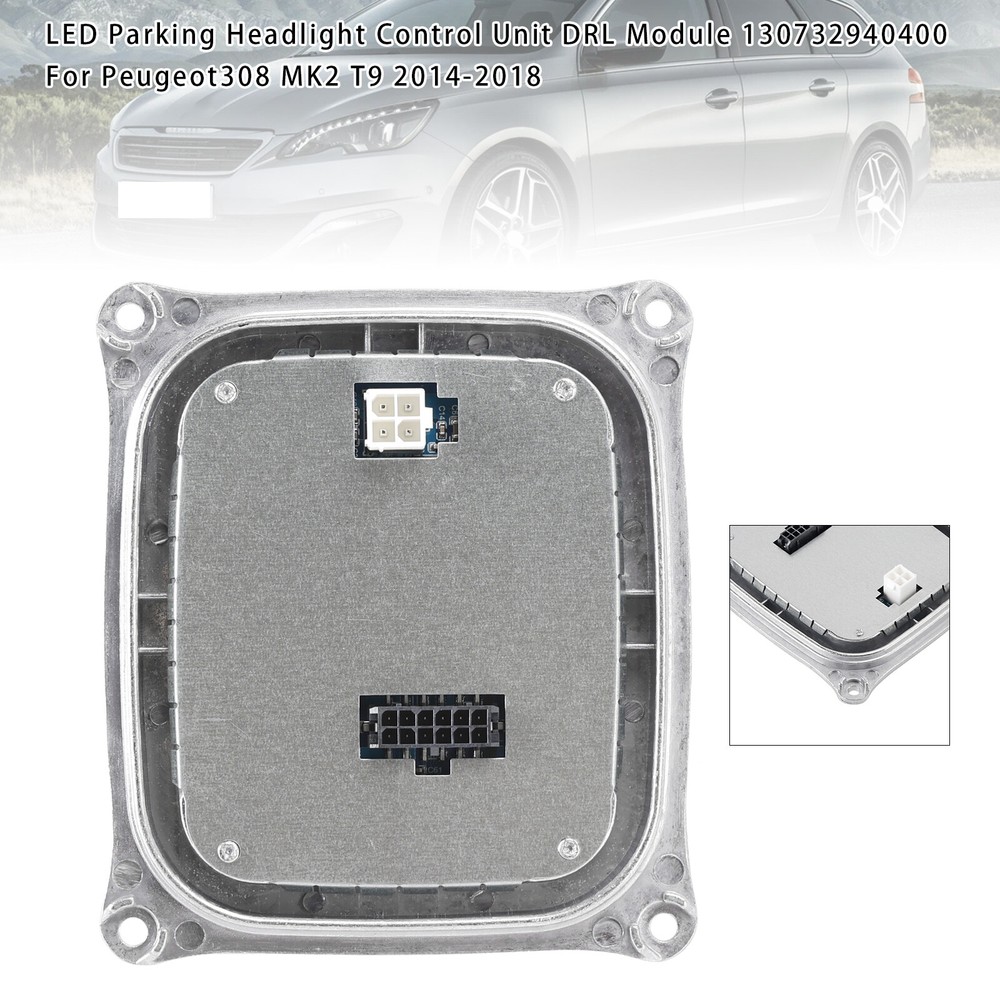 Peugeot 308 MK2 LED Parking Headlight Control DRL Module 130732940400  