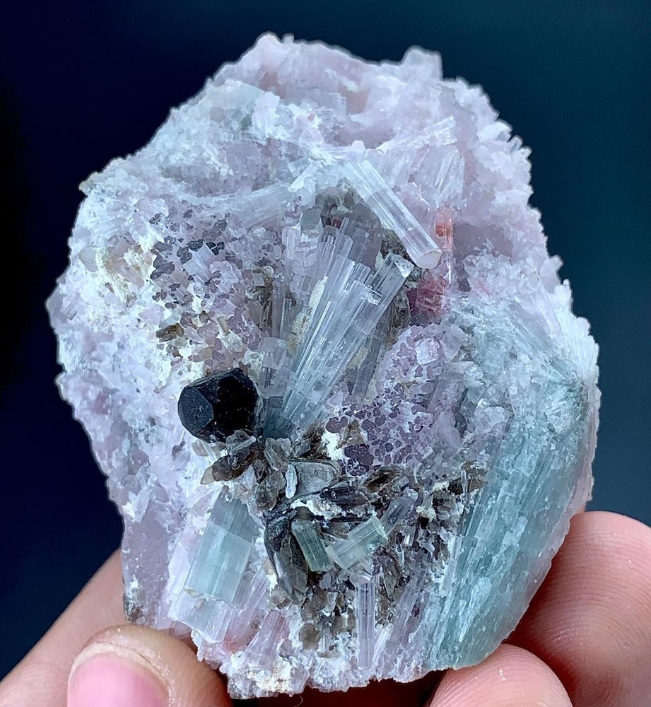 634 Carat Bunch Of Tourmaline Crystal Specimen From Afghanistan