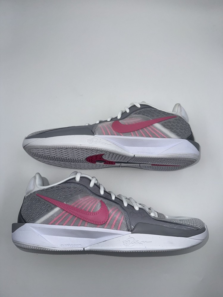Nike Sabrina 2 Lily Grey Pink White Basketball Shoes Size 9 Women's FQ2174-100