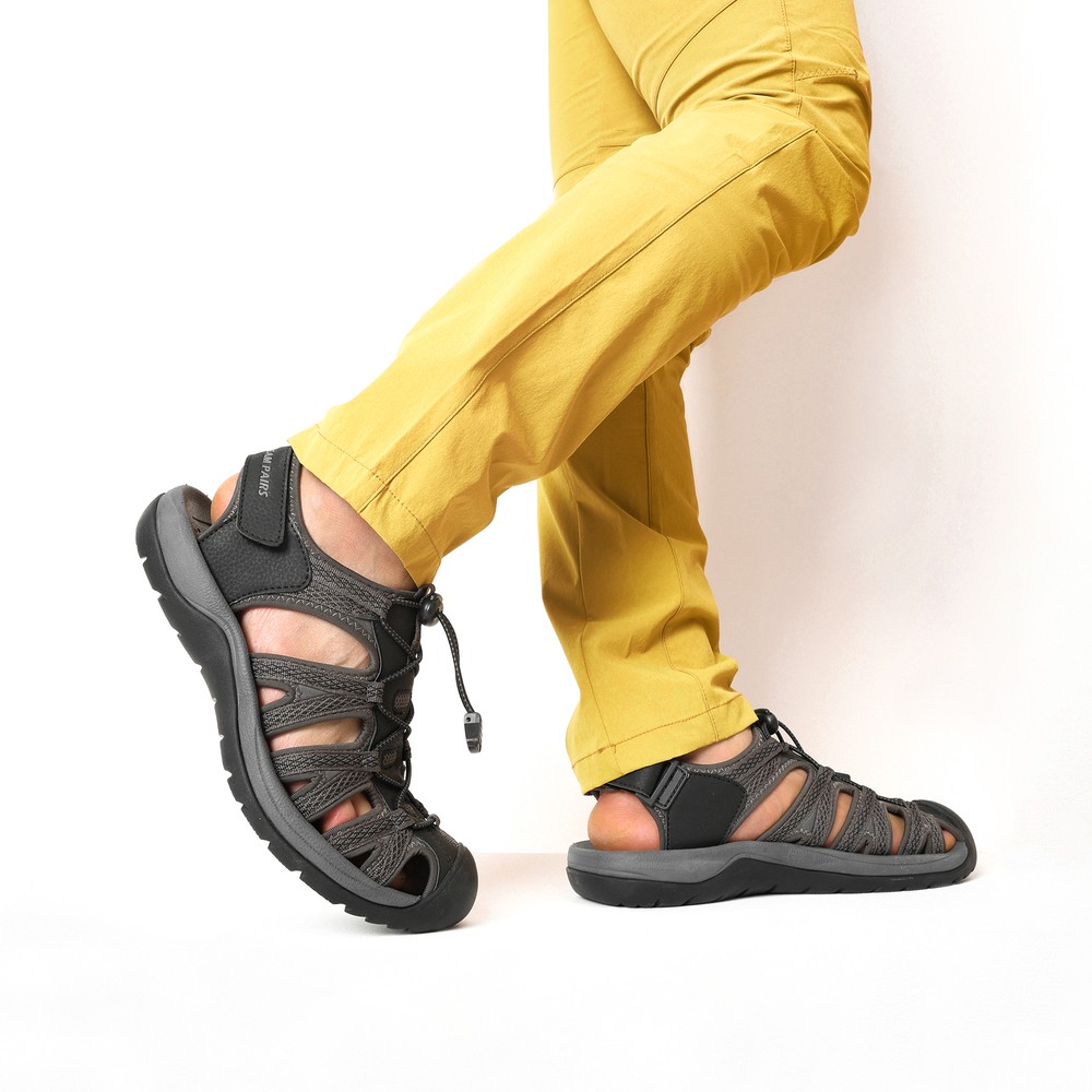 Men's Fisherman Athletic Sandals for Beach Hiking & Outdoor Adventures