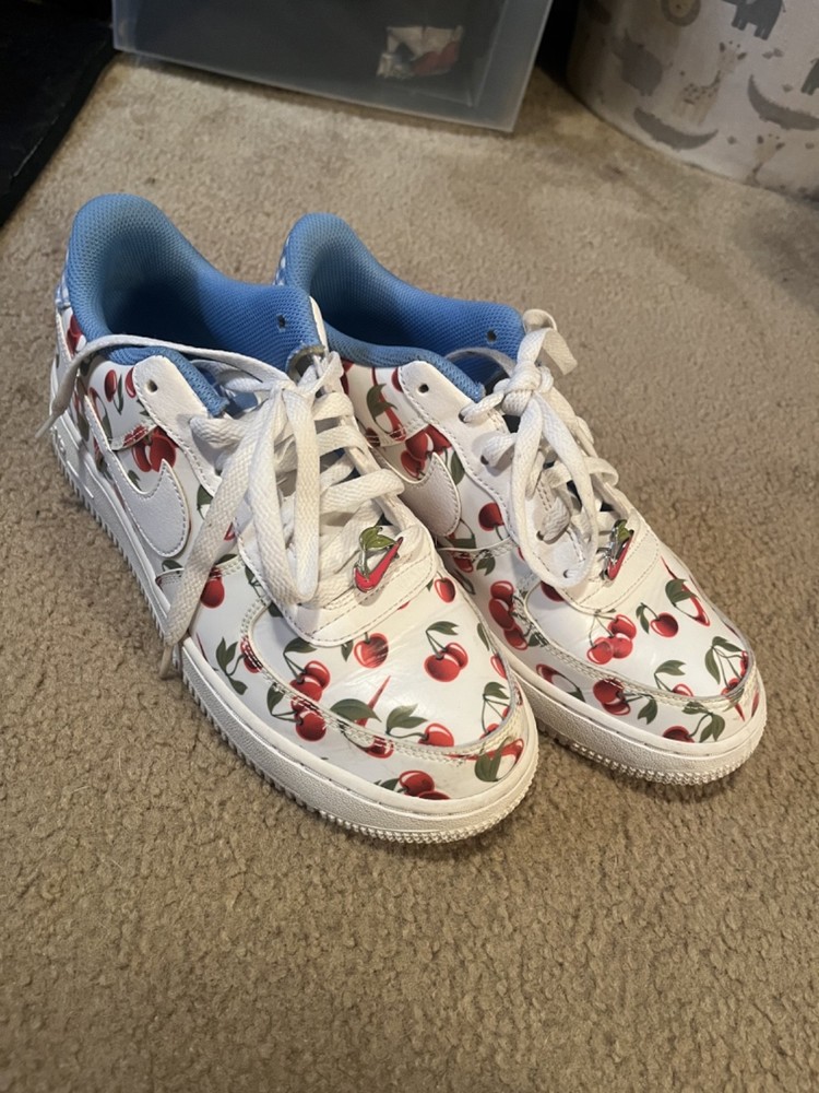 Kid's Nike Air Force 1 LV8 PS 'Cherry Picnic' Youth 7
