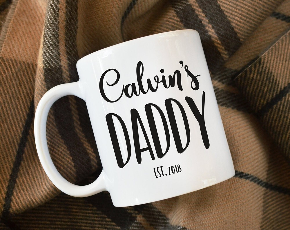 Father's Day Mug For Daddy Custom Dad Mug Personalized Dad Mug Papa Est Gift New