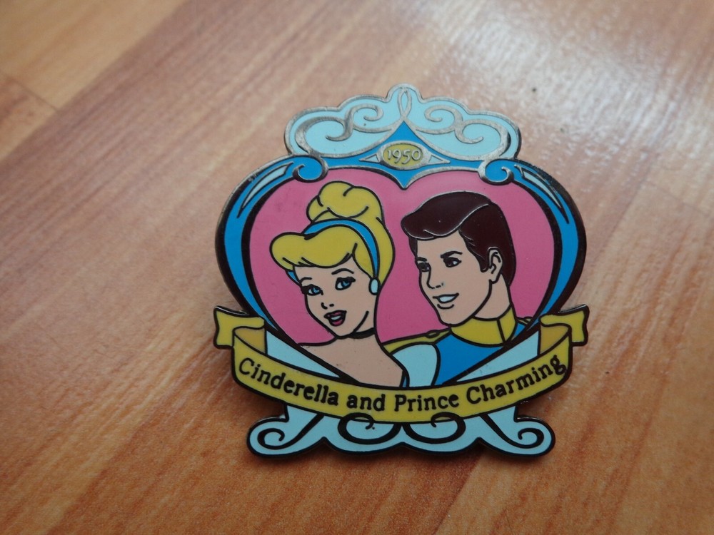 Disney Millennium Countdown Pin #56 - Cinderella & Prince Charming  