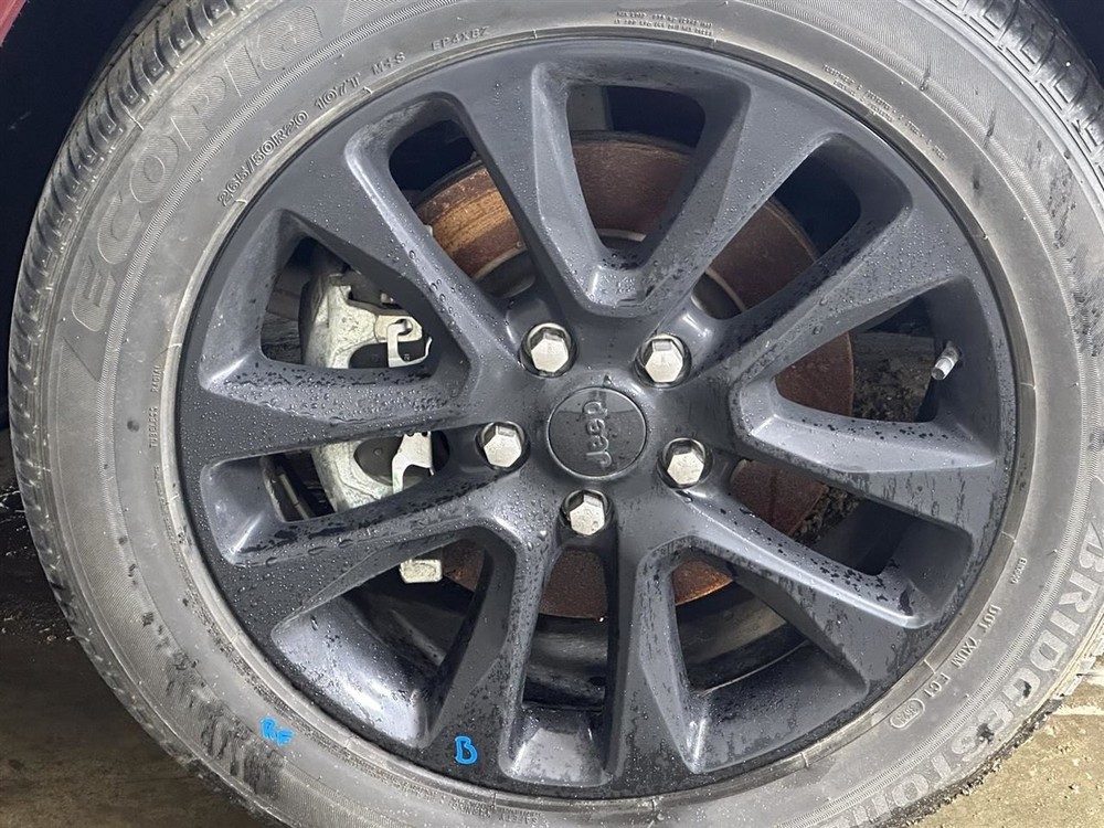 Wheel Wk Body VIN E Or F 6th Digit 20x8 Black Fits 17-22 GRAND CHEROKEE 2703830