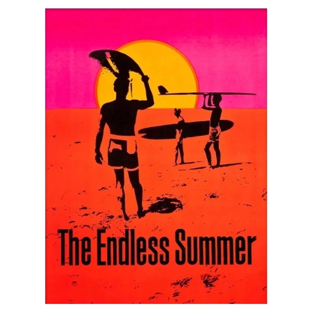 The Endless Summer Classic Surf Movie Poster 1966