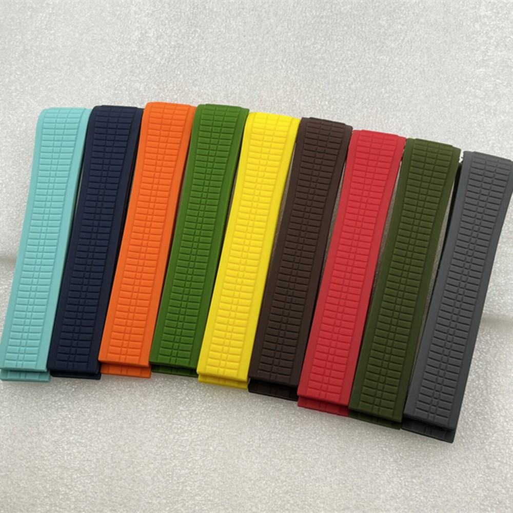 Watch Band PP Rubber Band Silicone 21MM-18MM for NH35 Movement